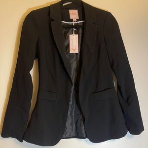 NWT never work black suit jacket/blazer